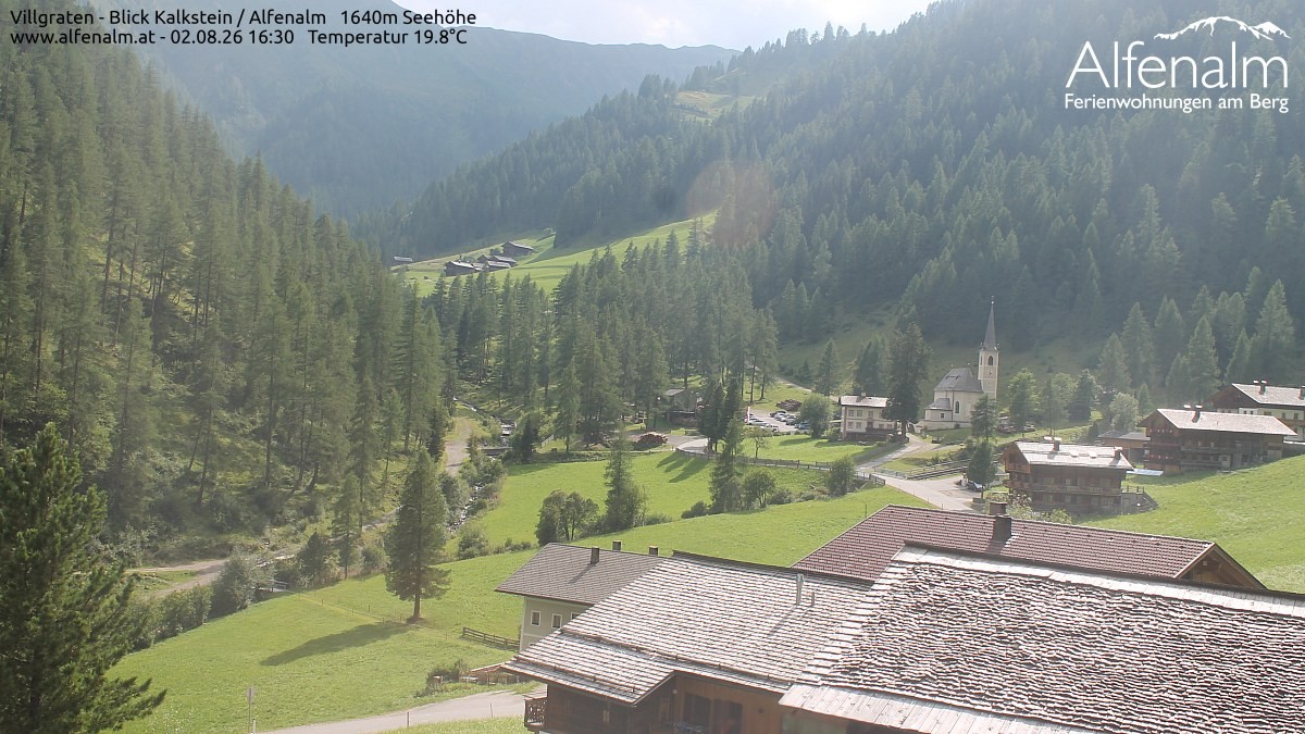 Archiv Foto Webcam Villgratental - Osttirol