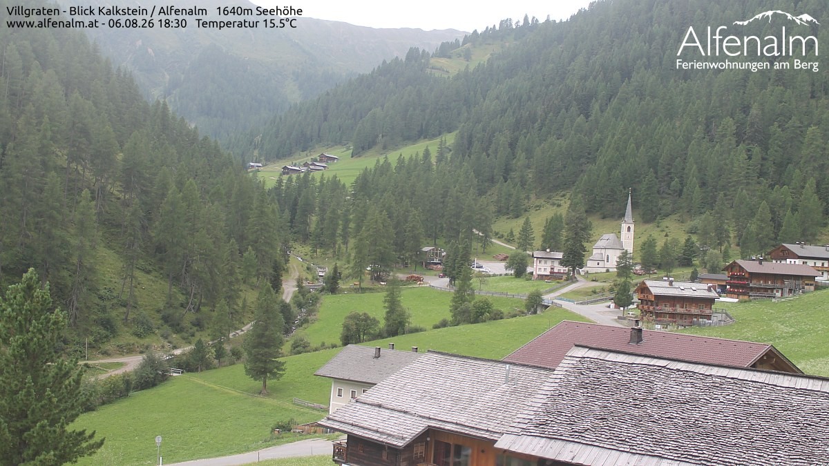Archiv Foto Webcam Villgratental - Osttirol