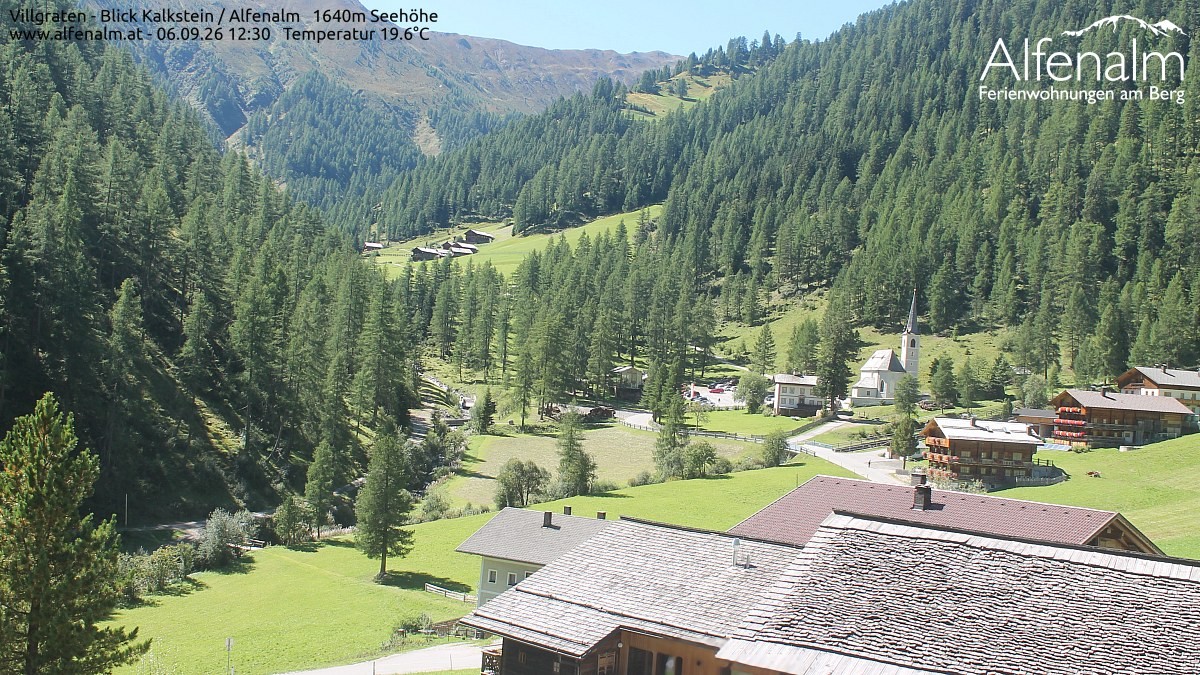 Archiv Foto Webcam Villgratental - Osttirol