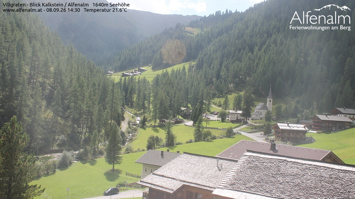 Archiv Foto Webcam Villgratental - Osttirol