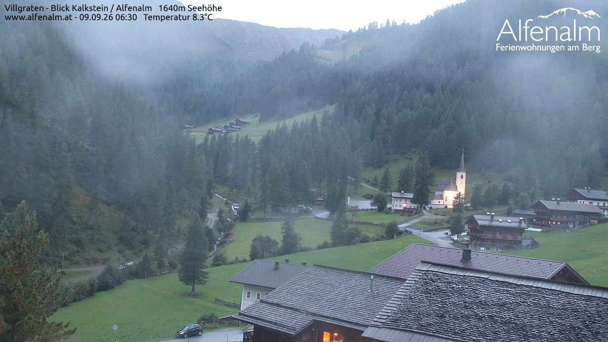 Archiv Foto Webcam Villgratental - Osttirol