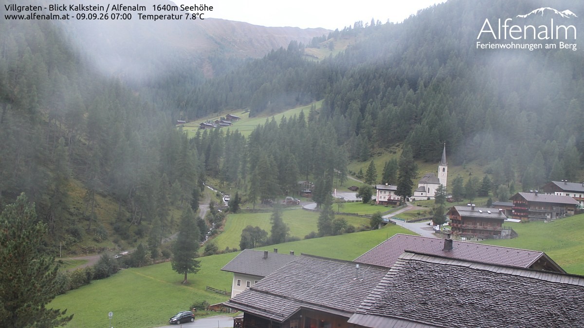 Archiv Foto Webcam Villgratental - Osttirol
