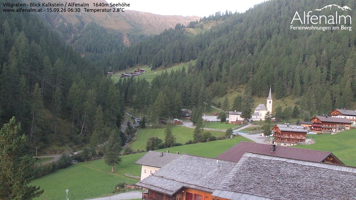 Archiv Foto Webcam Villgratental - Osttirol