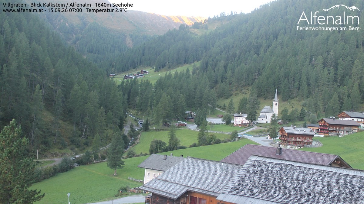 Archiv Foto Webcam Villgratental - Osttirol