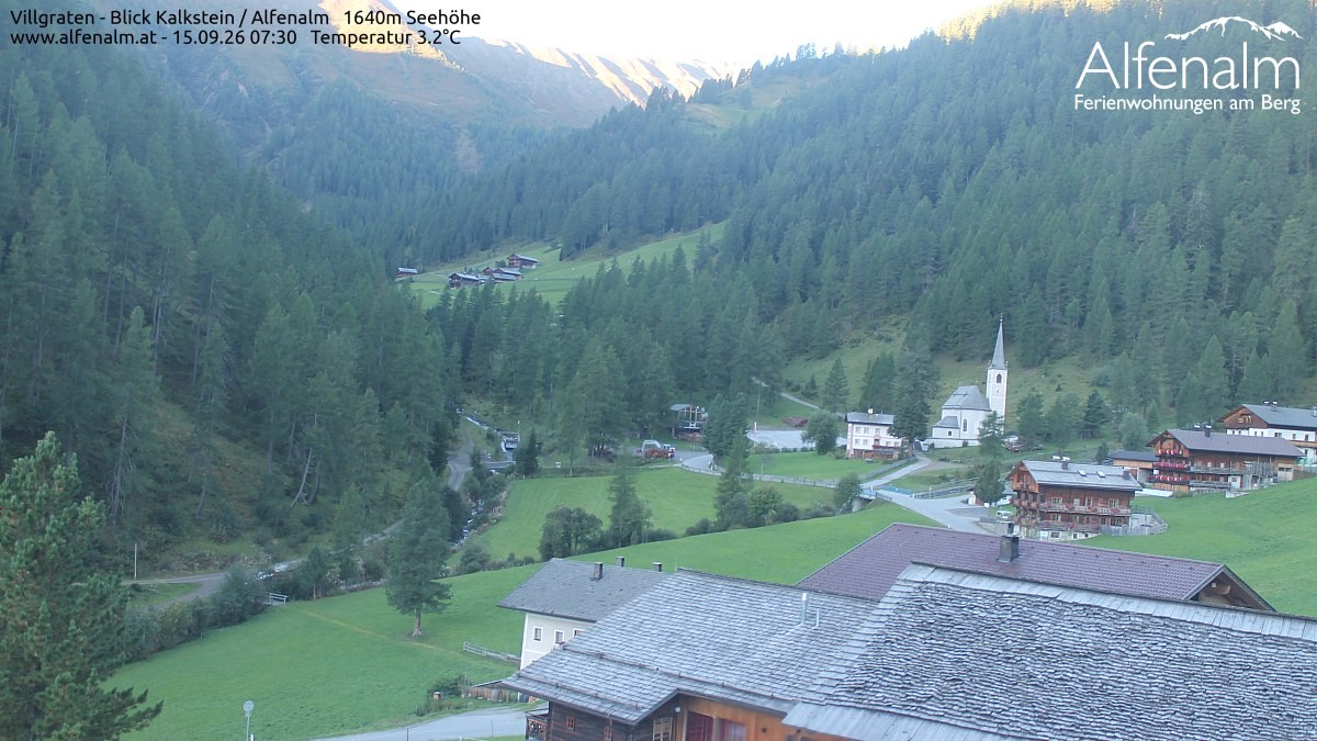 Archiv Foto Webcam Villgratental - Osttirol