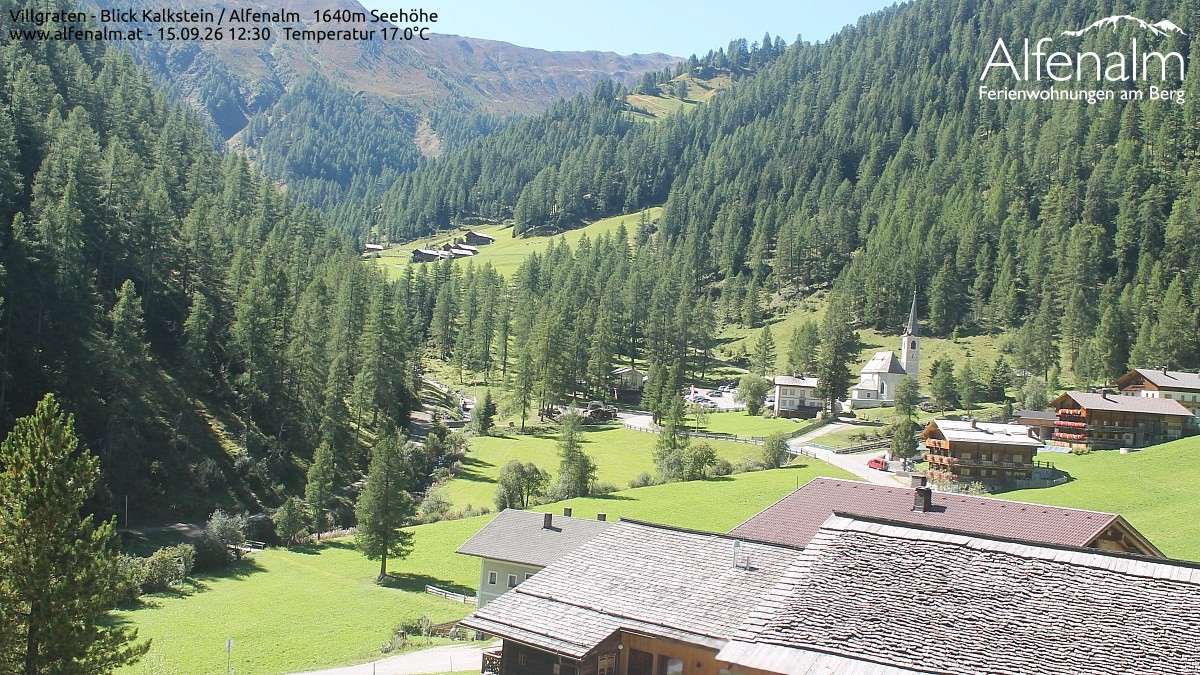 Archiv Foto Webcam Villgratental - Osttirol