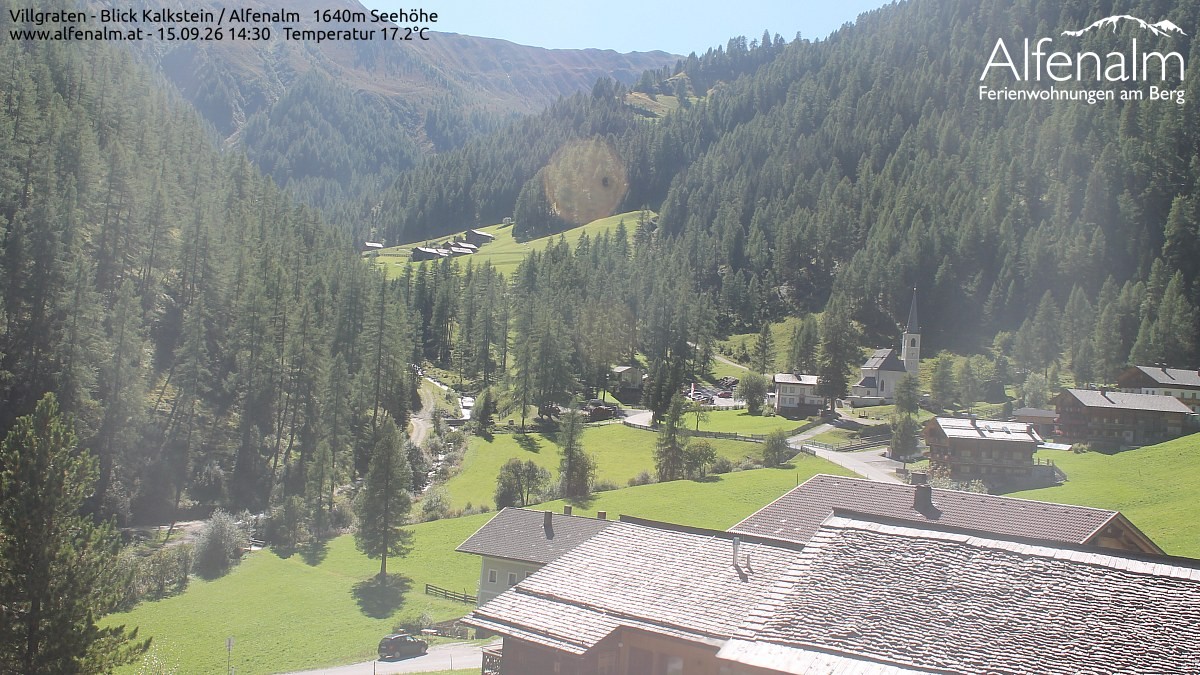 Archiv Foto Webcam Villgratental - Osttirol