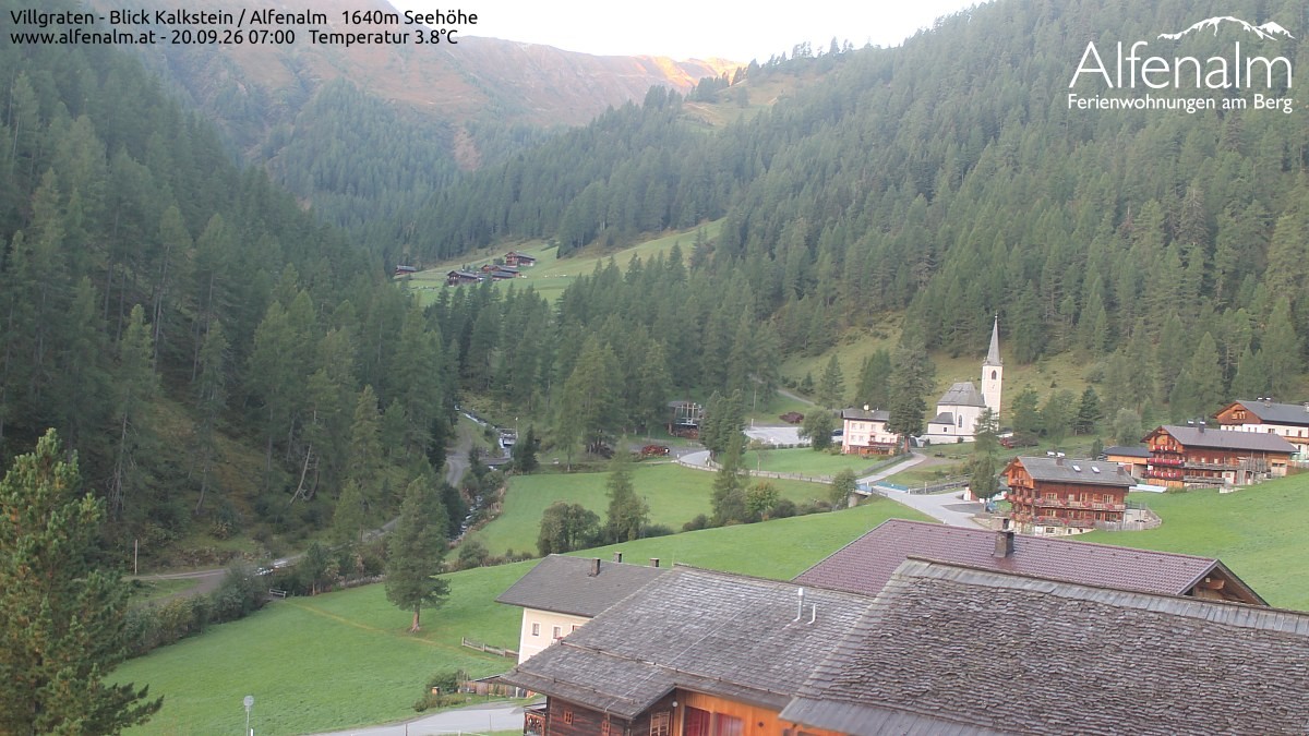 Archiv Foto Webcam Villgratental - Osttirol