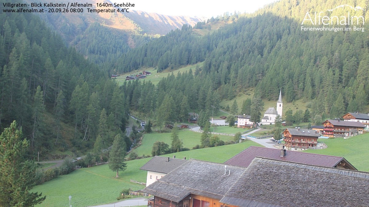 Archiv Foto Webcam Villgratental - Osttirol