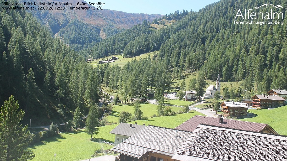 Archiv Foto Webcam Villgratental - Osttirol