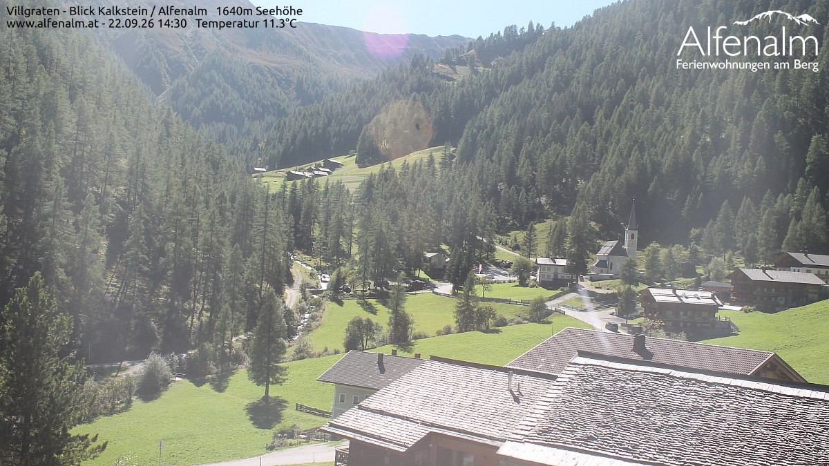 Archiv Foto Webcam Villgratental - Osttirol