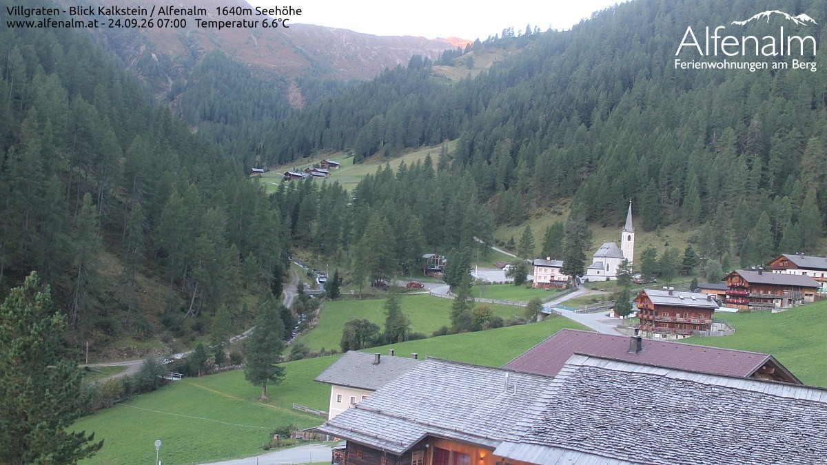 Archiv Foto Webcam Villgratental - Osttirol