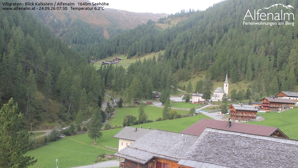 Archiv Foto Webcam Villgratental - Osttirol