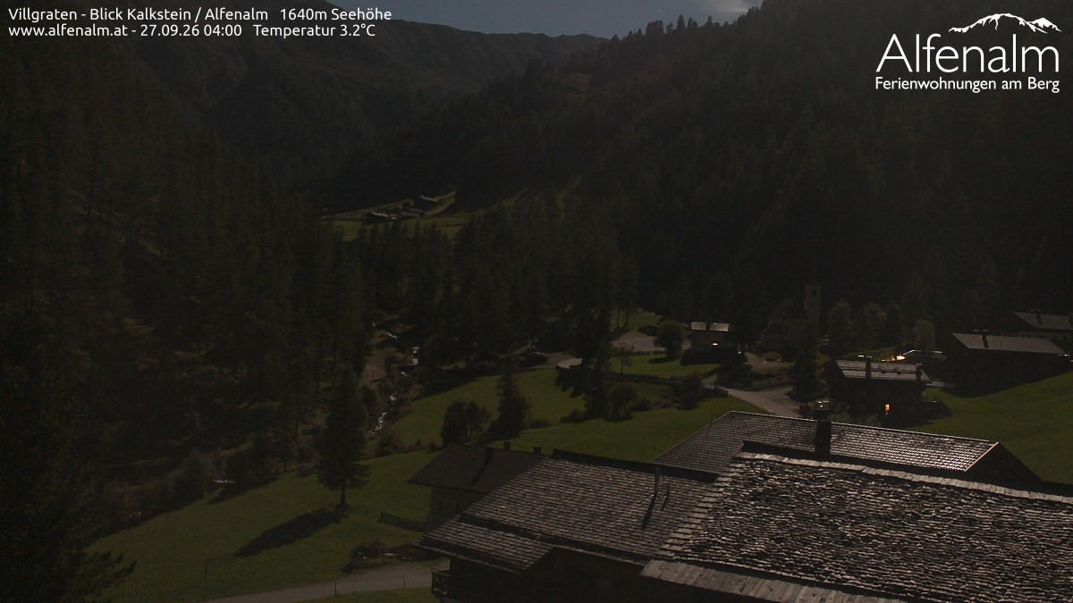 Archiv Foto Webcam Villgratental - Osttirol