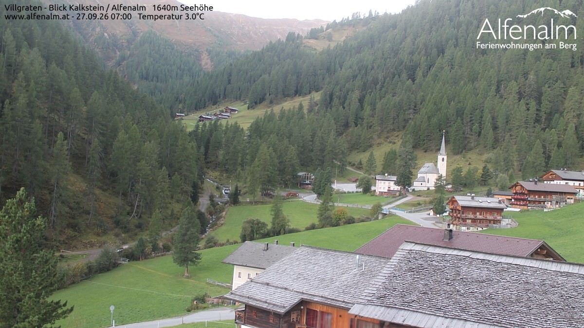 Archiv Foto Webcam Villgratental - Osttirol
