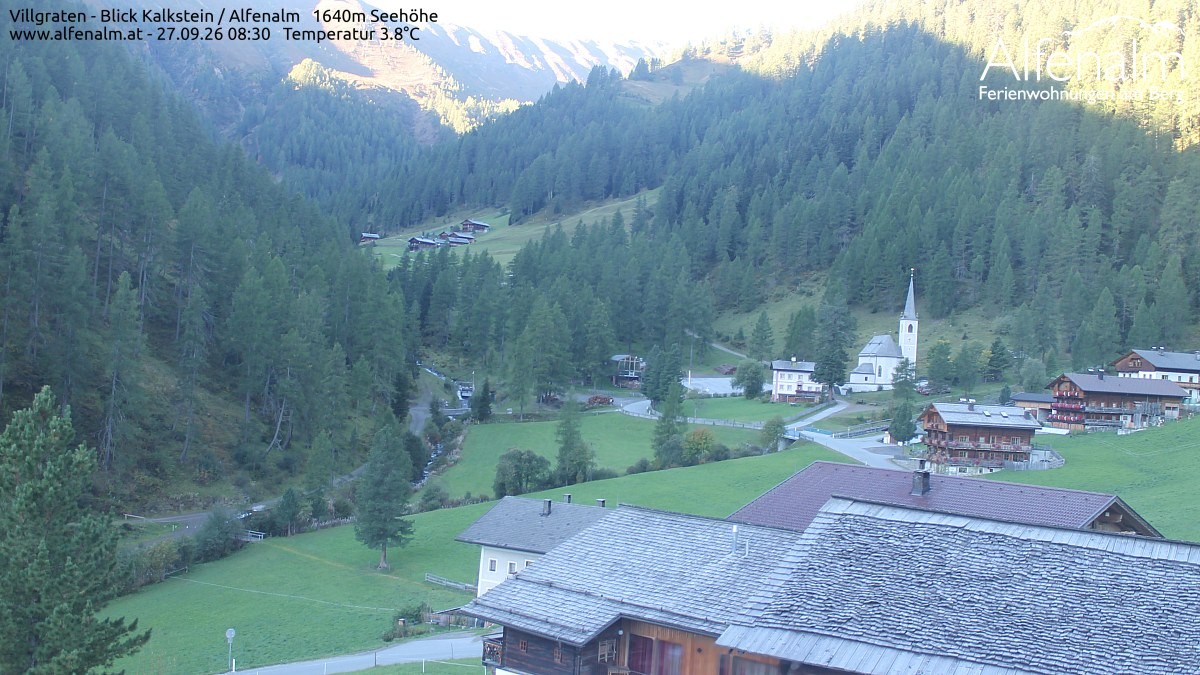 Archiv Foto Webcam Villgratental - Osttirol