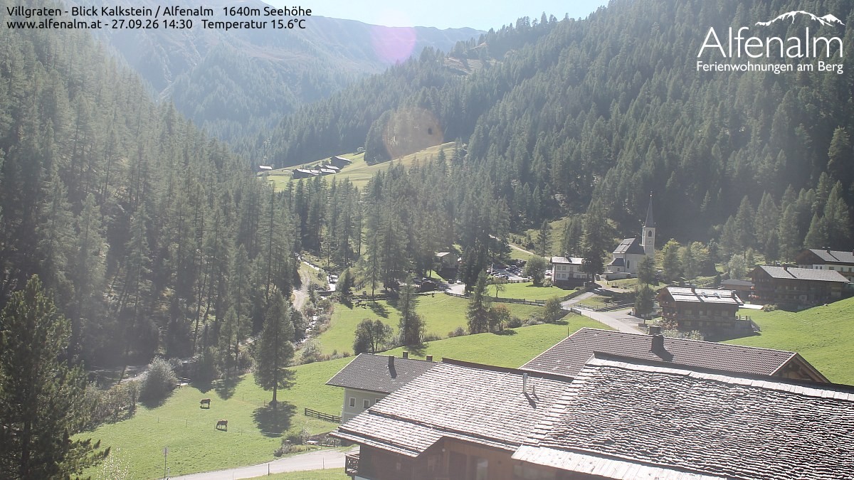 Archiv Foto Webcam Villgratental - Osttirol