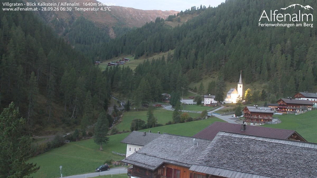 Archiv Foto Webcam Villgratental - Osttirol
