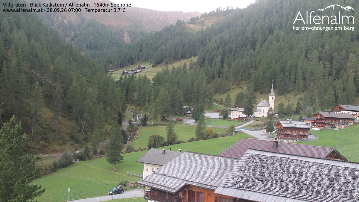 Archiv Foto Webcam Villgratental - Osttirol