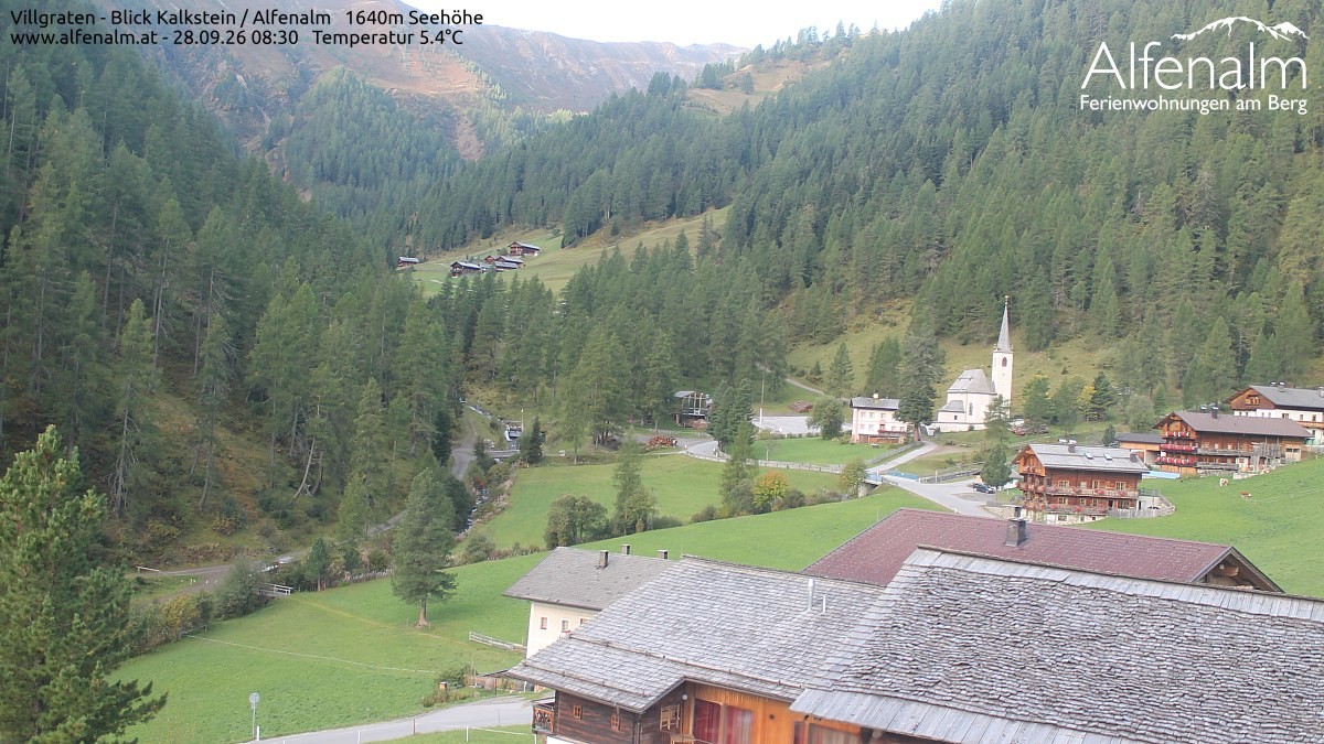 Archiv Foto Webcam Villgratental - Osttirol