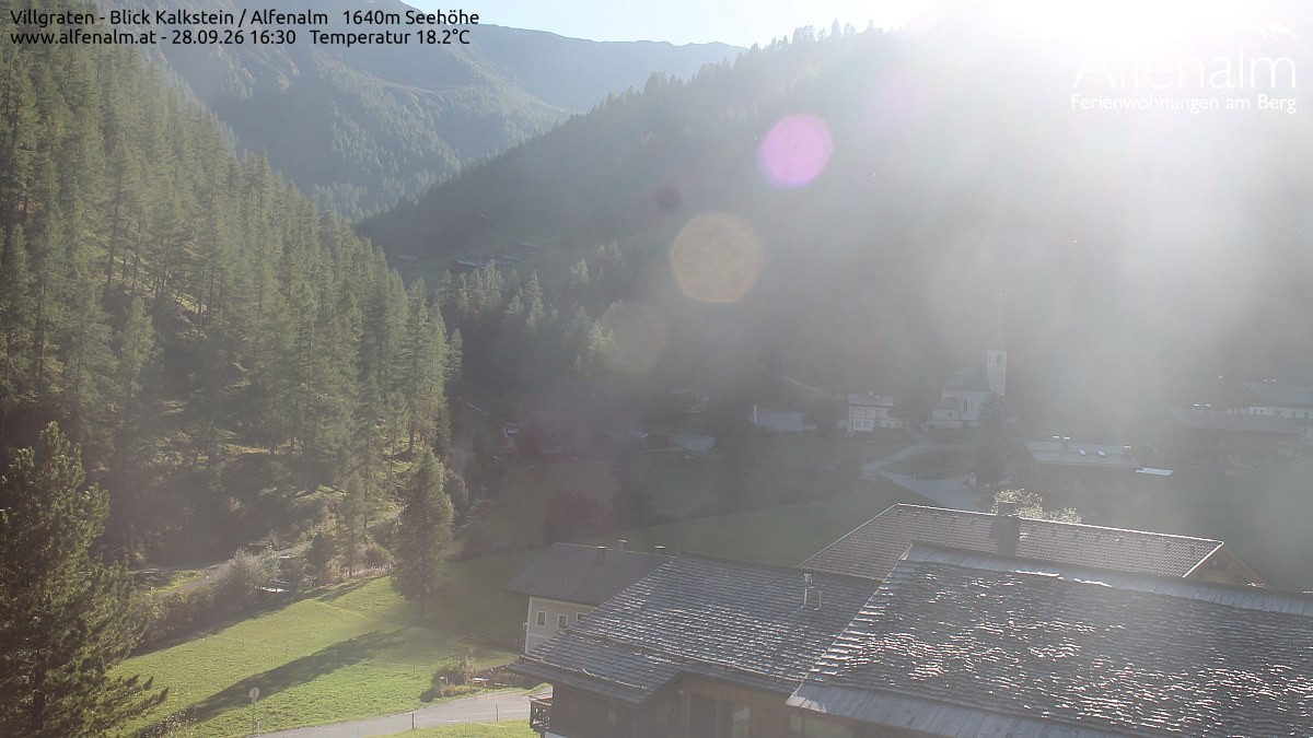 Archiv Foto Webcam Villgratental - Osttirol