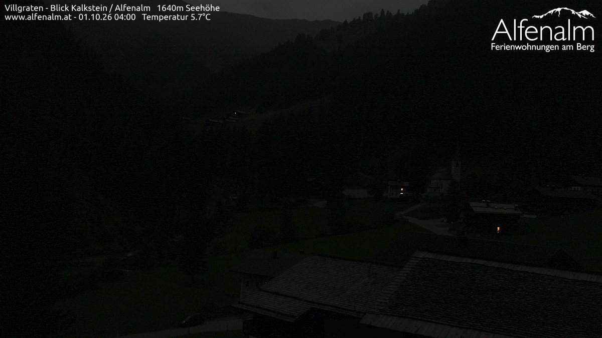 Archived image Webcam Villgratental valley