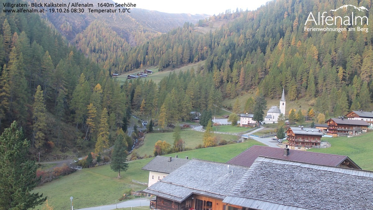 Archiv Foto Webcam Villgratental - Osttirol