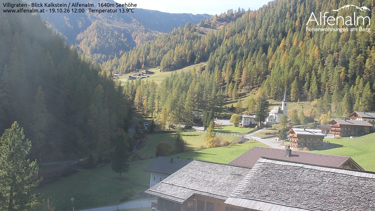 Archiv Foto Webcam Villgratental - Osttirol