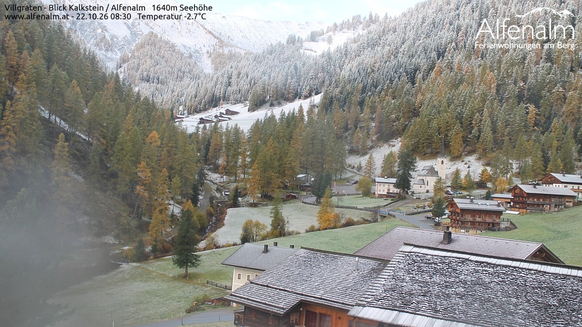 Archiv Foto Webcam Villgratental - Osttirol