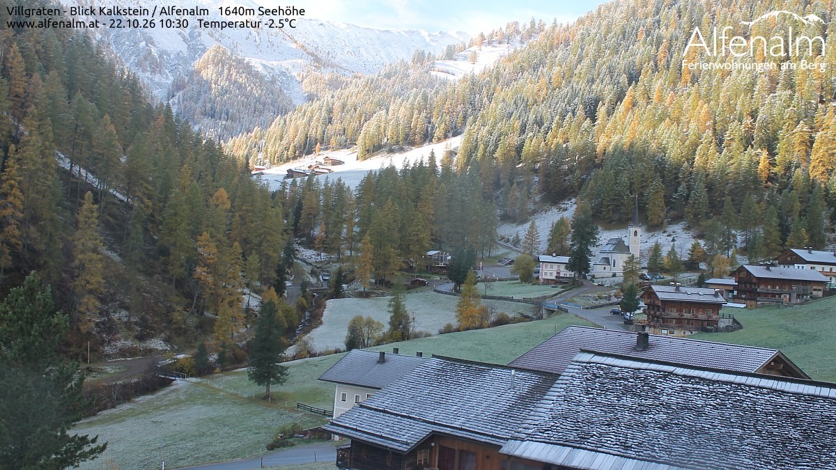 Archiv Foto Webcam Villgratental - Osttirol