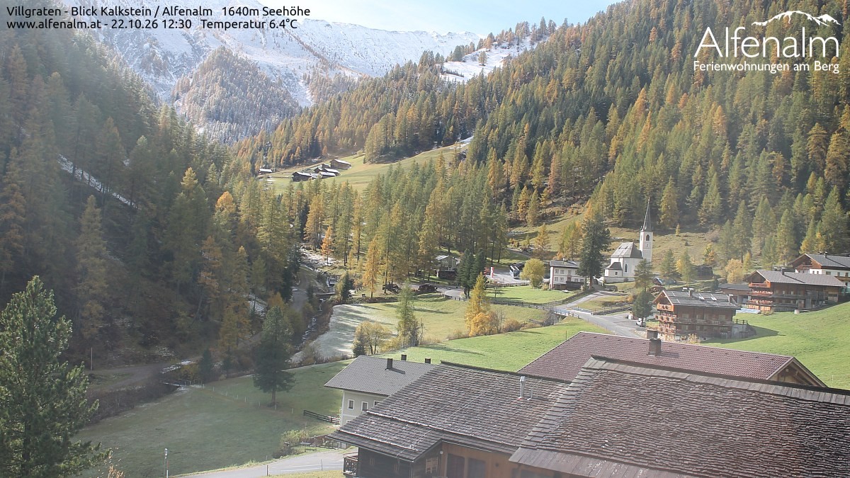 Archiv Foto Webcam Villgratental - Osttirol