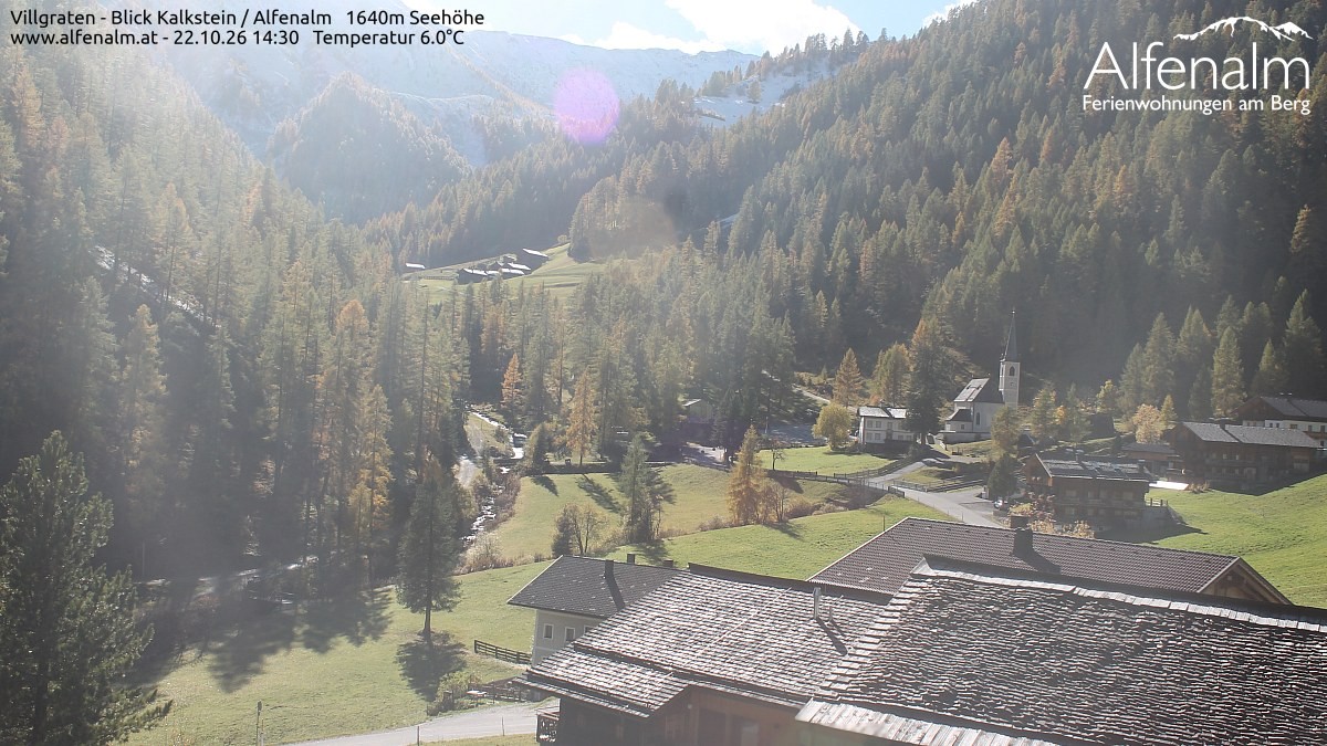 Archiv Foto Webcam Villgratental - Osttirol