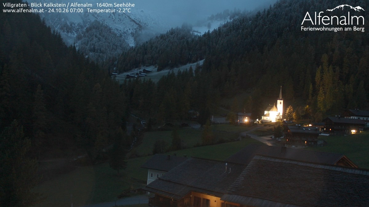 Archiv Foto Webcam Villgratental - Osttirol