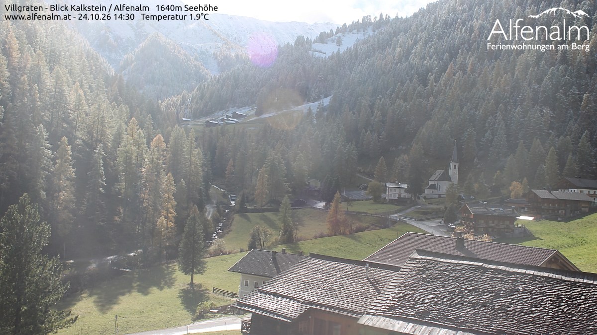 Archiv Foto Webcam Villgratental - Osttirol