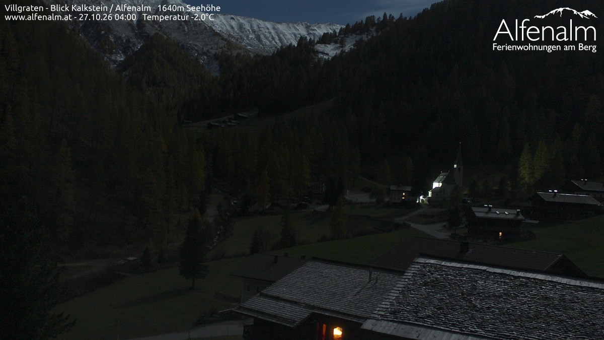 Archiv Foto Webcam Villgratental - Osttirol