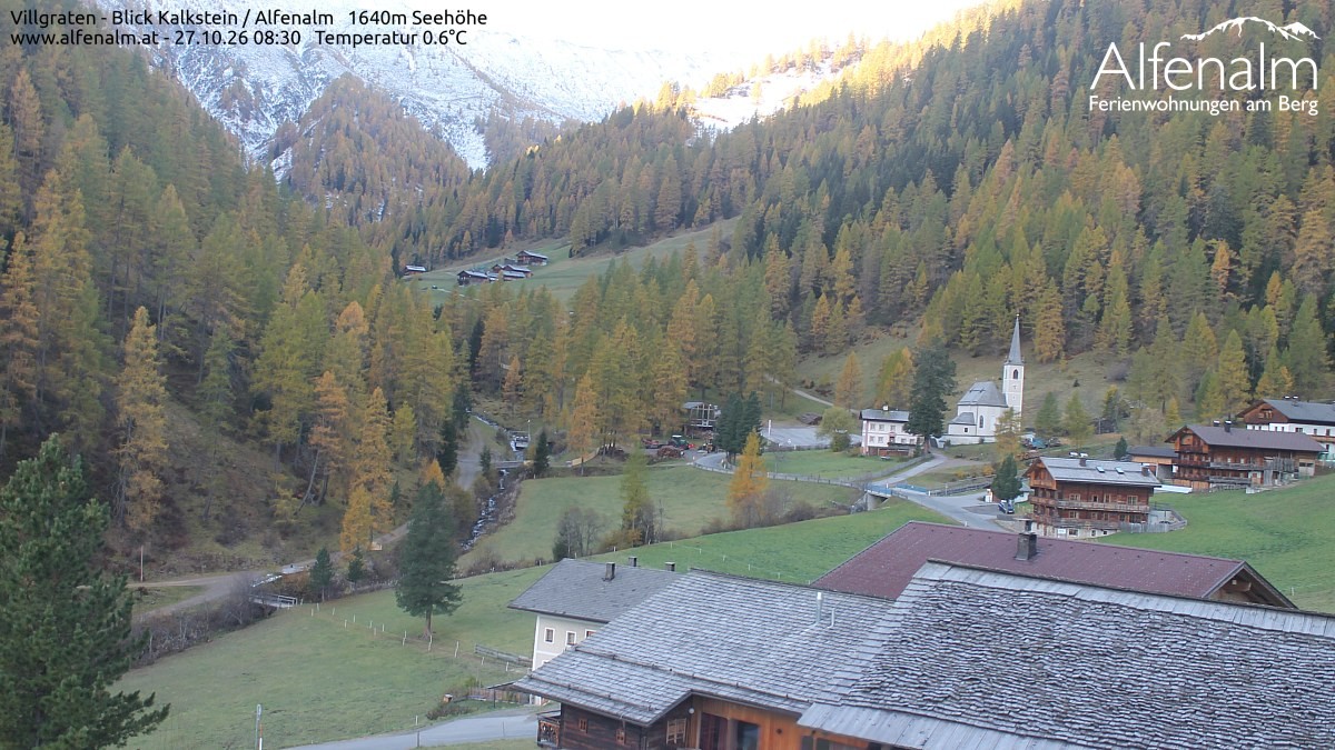 Archiv Foto Webcam Villgratental - Osttirol