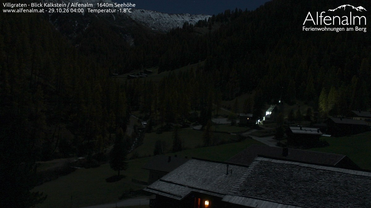 Archiv Foto Webcam Villgratental - Osttirol