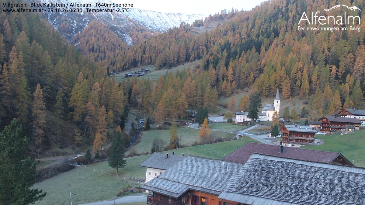Archiv Foto Webcam Villgratental - Osttirol