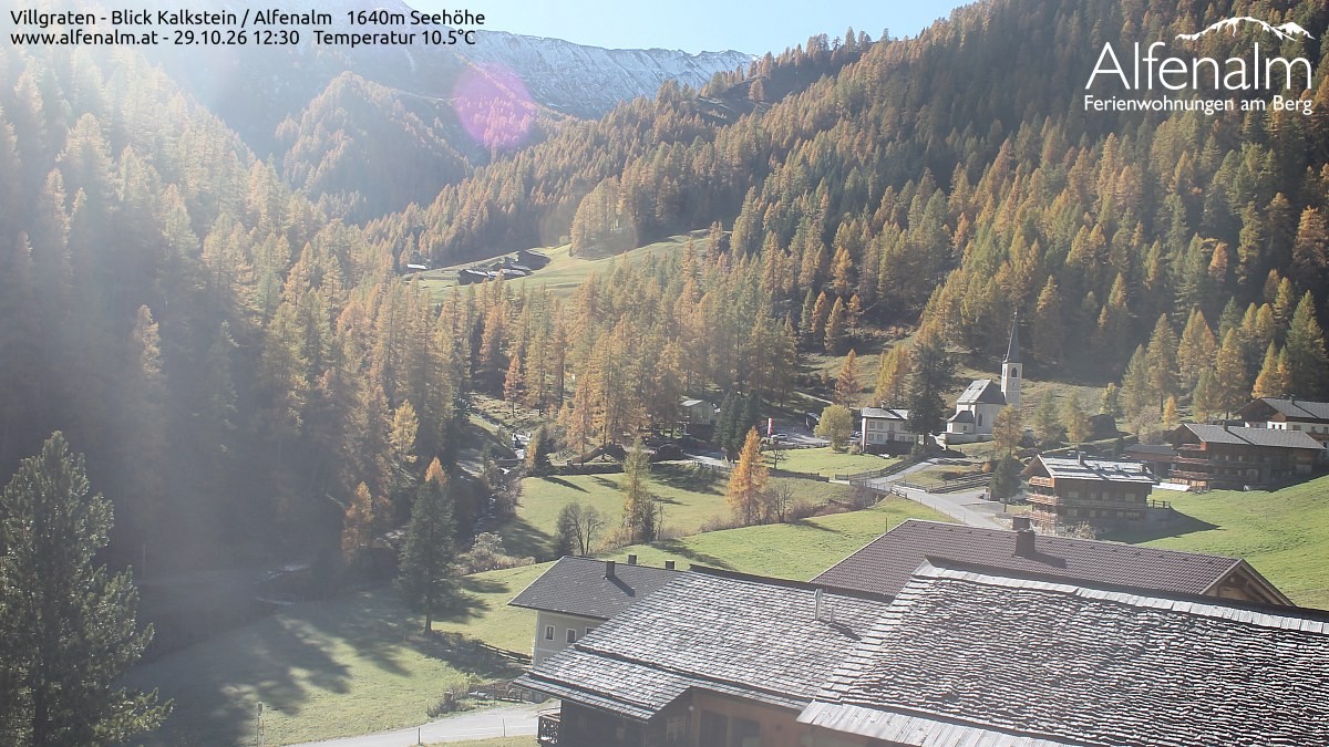 Archiv Foto Webcam Villgratental - Osttirol