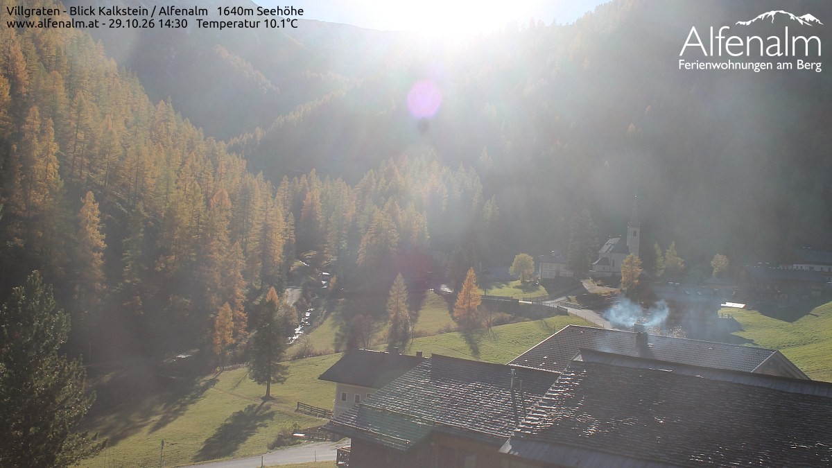 Archiv Foto Webcam Villgratental - Osttirol