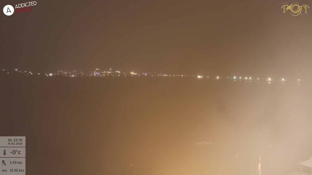 Archiv Foto Webcam Achensee: Blick vom Hotel Post am Achensee