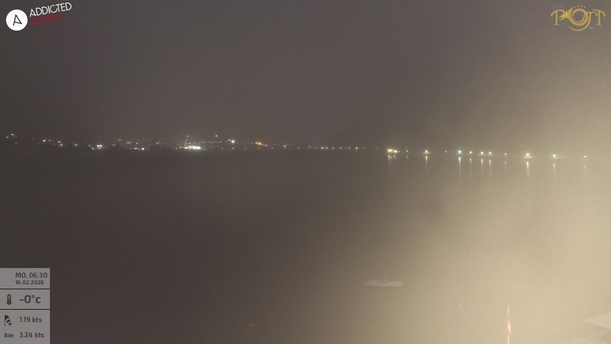 Archiv Foto Webcam Achensee: Blick vom Hotel Post am Achensee