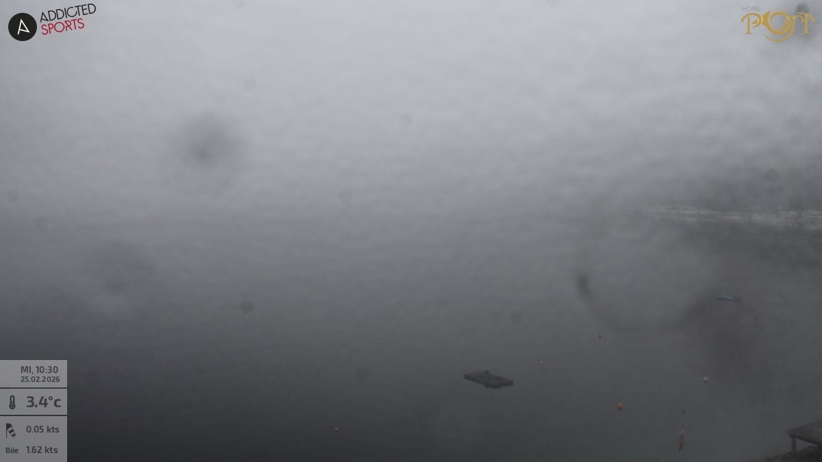 Archiv Foto Webcam Achensee: Blick vom Hotel Post am Achensee