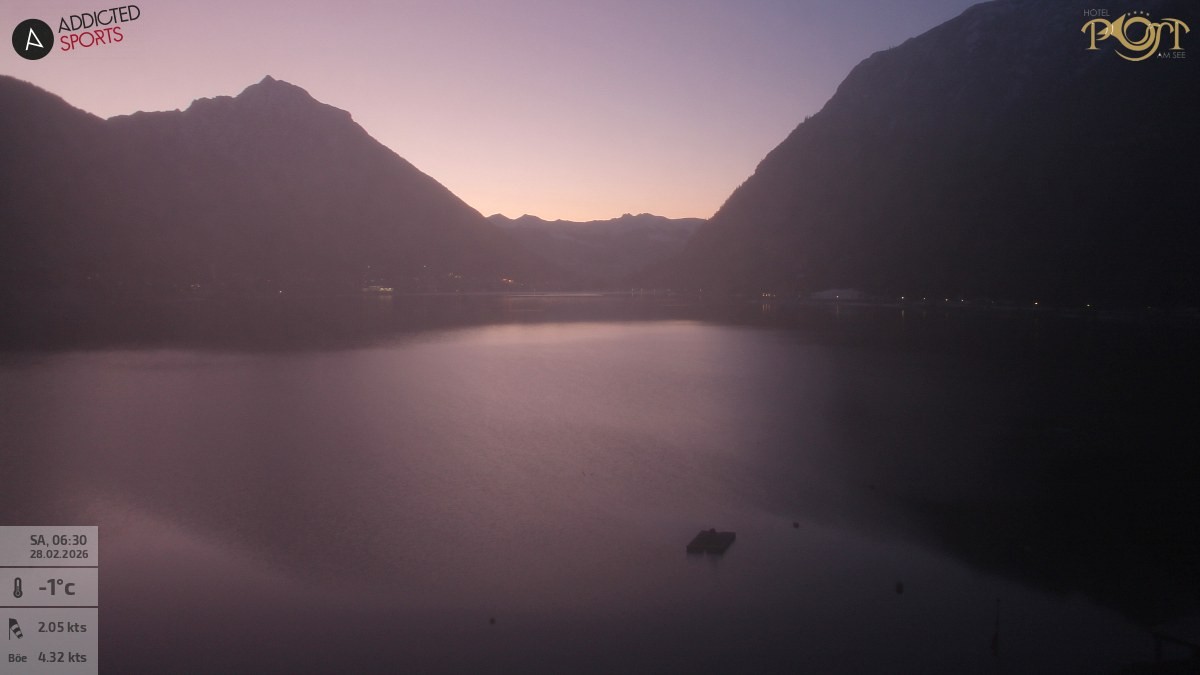 Archived image Webcam Achensee - View Hotel Post Pertisau
