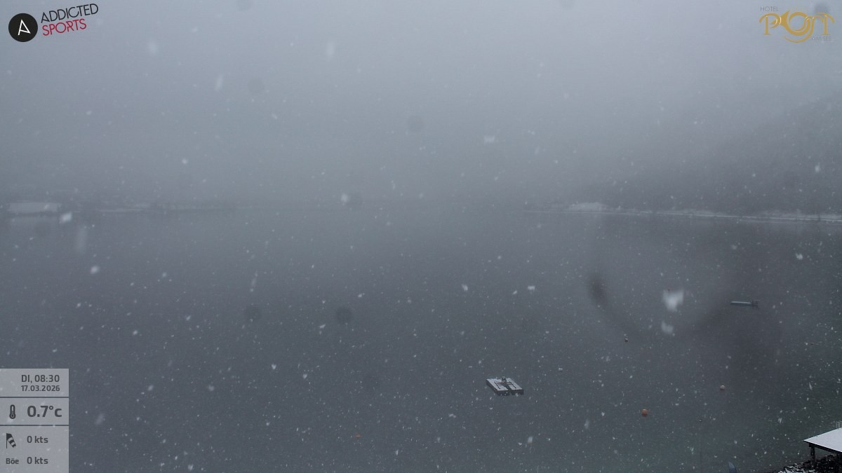 Archiv Foto Webcam Achensee: Blick vom Hotel Post am Achensee