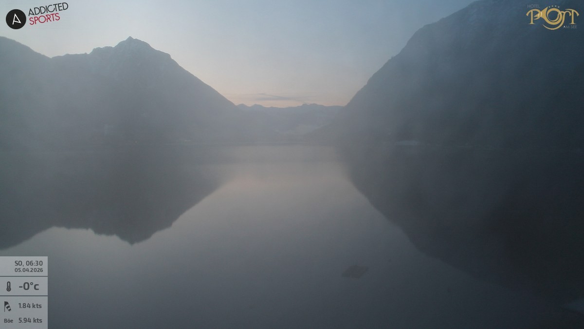 Archiv Foto Webcam Achensee: Blick vom Hotel Post am Achensee