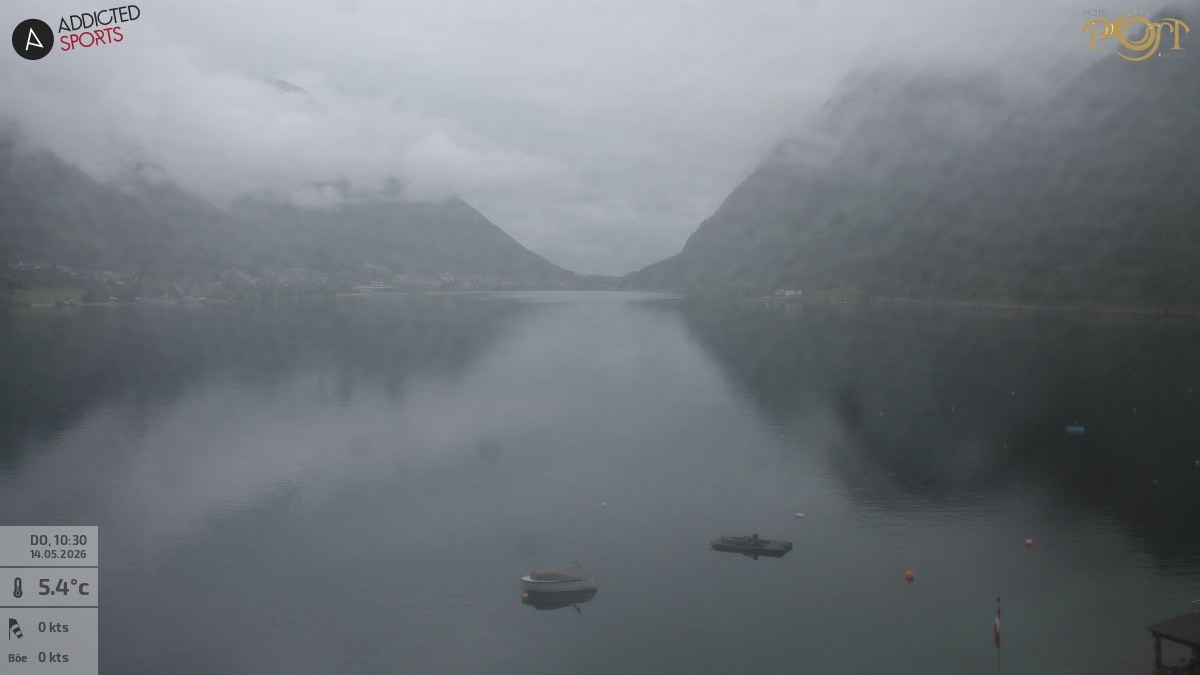 Archiv Foto Webcam Achensee: Blick vom Hotel Post am Achensee
