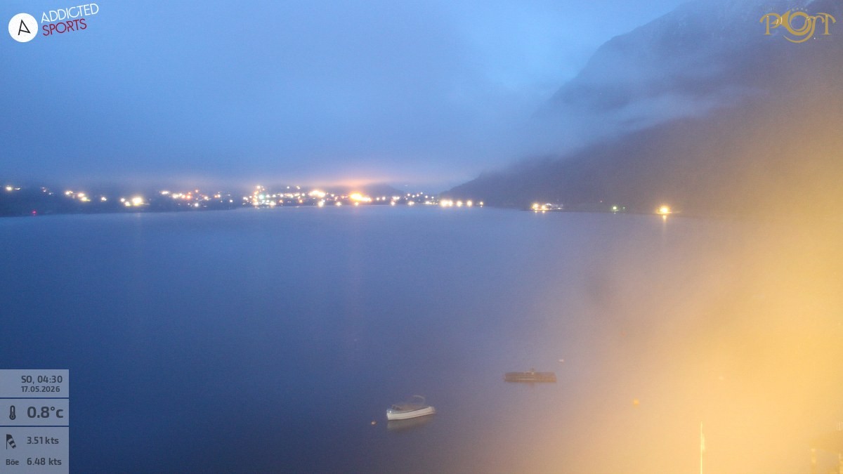 Archived image Webcam Achensee - View Hotel Post Pertisau