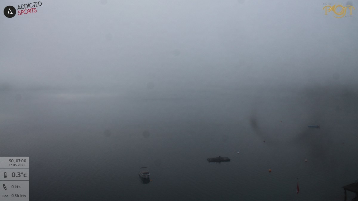 Archived image Webcam Achensee - View Hotel Post Pertisau