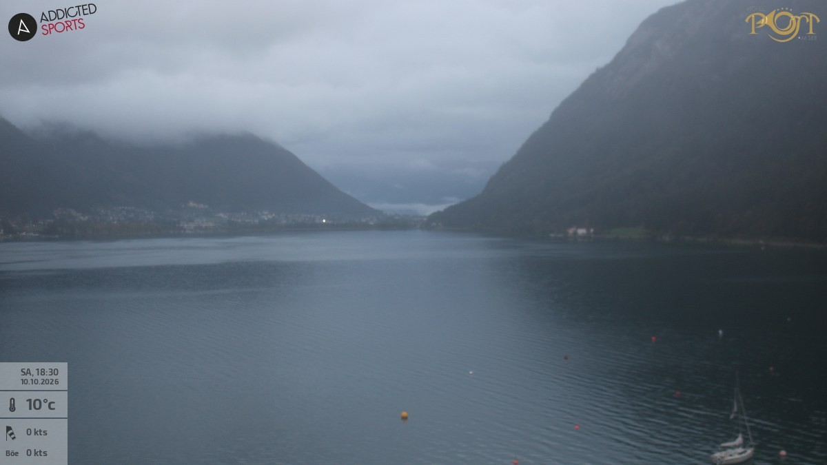 Archiv Foto Webcam Achensee: Blick vom Hotel Post am Achensee